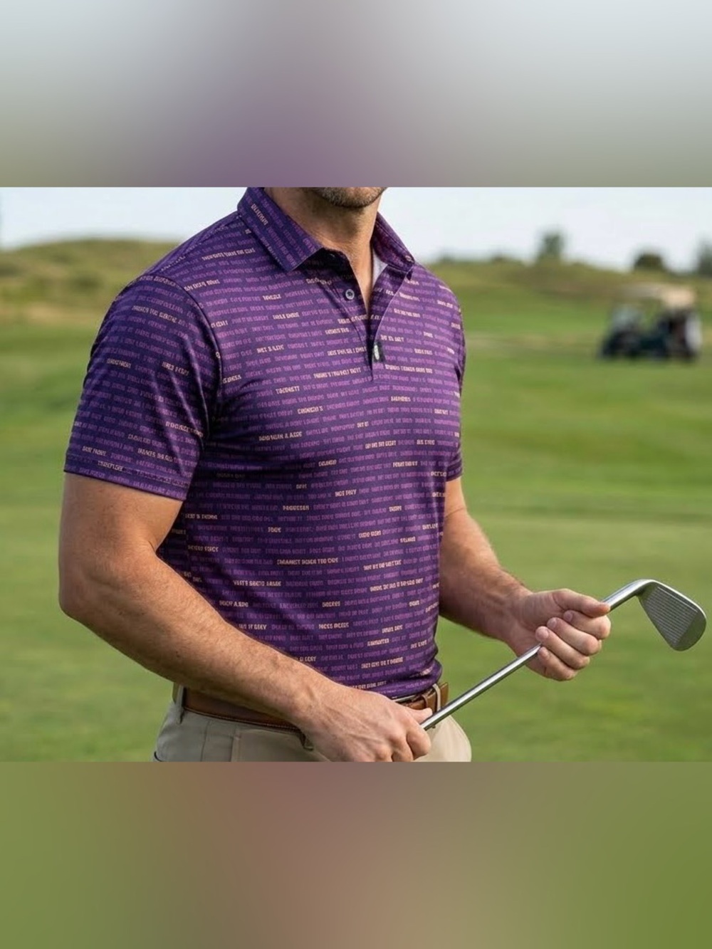 Par Hopper "Golf Terms" Performance Polo Shirt